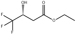 ETHYL (R)-4,4,4-TRIFLUORO-3-HYDROXYBUTYRATE Structural