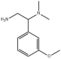 1-(3-METHOXY-PHENYL)-N1,N1-DIMETHYL-ETHANE-1,2-DIAMINE Structural