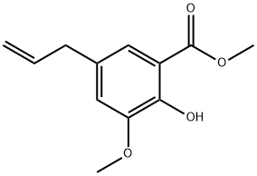 Methyl 5-allyl-3-methoxysalicylate Structural