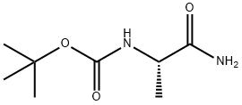 BOC-ALA-NH2 Structural