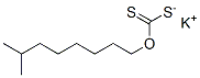potassium O-isononyl dithiocarbonate Structural
