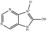 Purin-8-ol,  N-oxide  (7CI) Structural