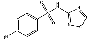 Sulfanilamide, N1-1,2,4-oxadiazol-3-yl- (7CI) Structural