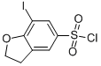 7-IODO-2,3-DIHYDROBENZOFURAN-5-SULFONYL CHLORIDE Structural