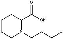 N-BUTYL-2-PIPERIDINE CARBOXYLIC ACID Structural