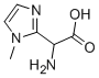 Amino-(1-methyl-1H-imidazol-2-yl)-aceticacid Structural