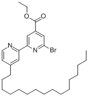 ETHYL 6-BROMO-4'-HEXADECYL-2,2'-BIPYRIDINE-4-CARBOXYLATE