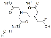 (ETHYLENEDINITRILO)TETRAACETIC ACID, TRISODIUM SALT HYDRATE Structural