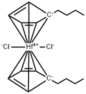 BIS(BUTYLCYCLOPENTADIENYL)HAFNIUM(IV) DICHLORIDE Structural