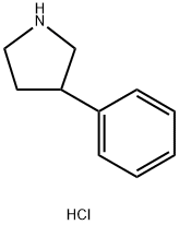 3-PHENYL-PYRROLIDINE HYDROCHLORIDE
 Structural