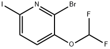 2-BROMO-3-DIFLUOROMETHOXY-6-IODOPYRIDINE