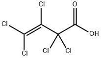 2,2,3,4,4-pentachloro-3-butenoic acid Structural