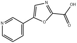 5-PYRIDIN-3-YL-OXAZOLE-2-CARBOXYLIC ACID Structural