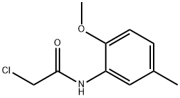 2-CHLORO-N-(2-METHOXY-5-METHYLPHENYL)ACETAMIDE Structural