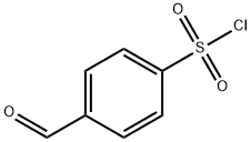 4-FORMYLBENZENESULFONYL CHLORIDE Structural