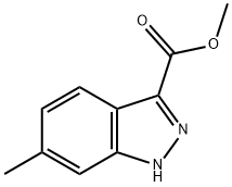 6-METHYL-3-INDAZOLECARBOXYLIC ACID METHYL ESTER Structural