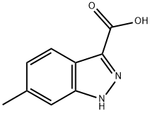 6-METHYL-3-(1H)INDAZOLE CARBOXYLIC ACID Structural