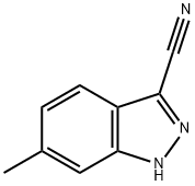 3-CYANO-6-METHYL (1H)INDAZOLE Structural