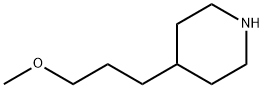 4-(3-METHOXYPROPYL)PIPERIDINE Structural