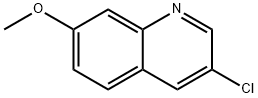 Quinoline, 3-chloro-7-methoxy- Structural