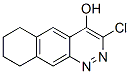 Benzo[g]cinnolin-4-ol,  3-chloro-6,7,8,9-tetrahydro- Structural