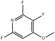 2,3,6-Trifluoro-4-methoxypyridine Structural