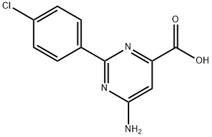 6-AMINO-2-(4-CHLORO-PHENYL)-PYRIMIDINE-4-CARBOXYLIC ACID