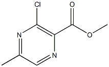 3-Chloro-5-methyl-pyrazine-2-carboxylic acid methyl ester Structural