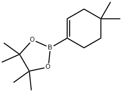 4,4-(DIMETHYLCYCLOHEXENE-1-YL)BORONIC ACID, PINACOL ESTER Structural