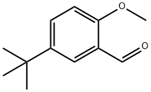 5-(TERT-BUTYL)-2-METHOXYBENZENECARBALDEHYDE Structural