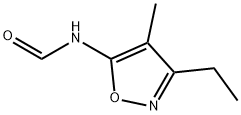 Formamide,  N-(3-ethyl-4-methyl-5-isoxazolyl)- Structural