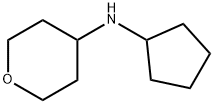 CYCLOPENTYL-(TETRAHYDRO-PYRAN-4-YL)-AMINE Structural