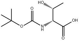 D-Allothreonine, N-[(1,1-dimethylethoxy)carbonyl]- (9CI) Structural