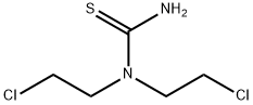 Urea,  1,1-bis(2-chloroethyl)-2-thio-  (7CI) Structural