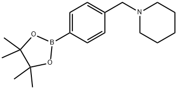 4-(PIPERIDIN-1-YLMETHYL)BENZENEBORONIC ACID, PINACOL ESTER 97%2-[4-(4,4,5,5-TETRAMETHYL-1,3,2-DIOXABOROLAN-2-YL)BENZYL]-1,2-OXAZINANE