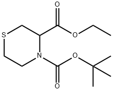 N-BOC-THIOMORPHOLINE-3-CARBOXYLIC ACID ETHYL ESTER
