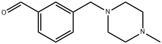 3-[(4-METHYLPIPERAZIN-1-YL)METHYL]BENZALDEHYDE Structural