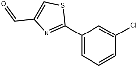 2-(3-CHLOROPHENYL)-1,3-THIAZOLE-4-CARBOXALDEHYDE 97