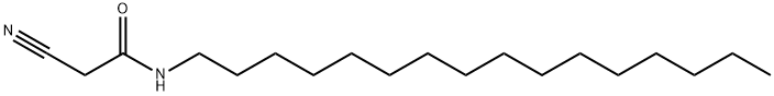 2-CYANO-N-HEXADECYL-ACETAMIDE Structural