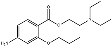 propoxycaine  Structural