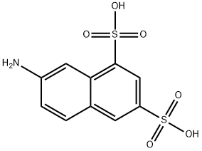 7-Amino-1,3-naphthalenedisulfonic acid Structural Picture