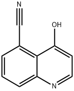 4-HYDROXY-5-CYANOQUINOLINE Structural