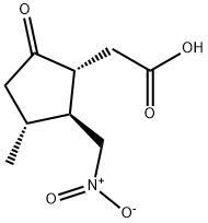 (1R-(1A,2B,3A))-(+)-3-ME-2-(NITROMETHYL)-5-OXOCYCLOPENTANEACETIC ACID, 98