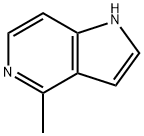 4-METHYL-1H-PYRROLO[3,2-C]PYRIDINE Structural