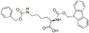 FMOC-D-LYS(Z)-OH Structural