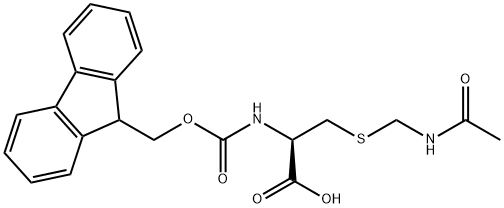 Fmoc-S-acetamidomethyl-L-cysteine Structural