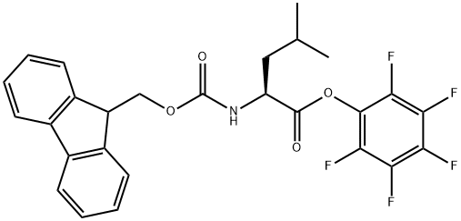 FMOC-LEU-OPFP Structural