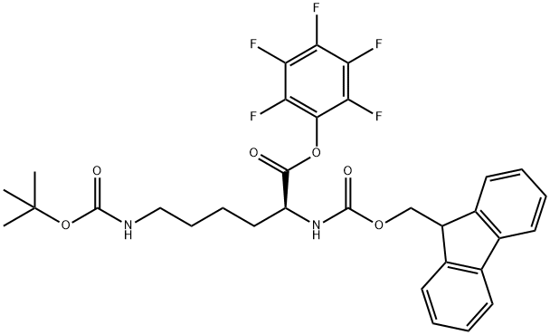 FMOC-LYS(BOC)-OPFP Structural