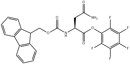 FMOC-ASN-OPFP Structural