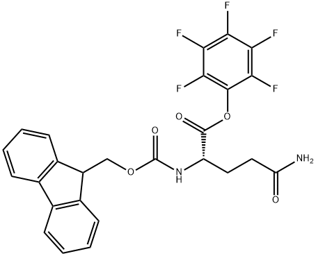 FMOC-GLN-OPFP Structural